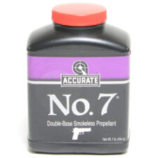 Accurate No. 7 Smokeless Powder (1lb & 8lbs Containers)