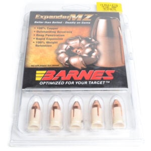 Barnes 45 Cal .400 Dia 195 Grain Expander Muzzleloader Flat Base Bullet (15)
