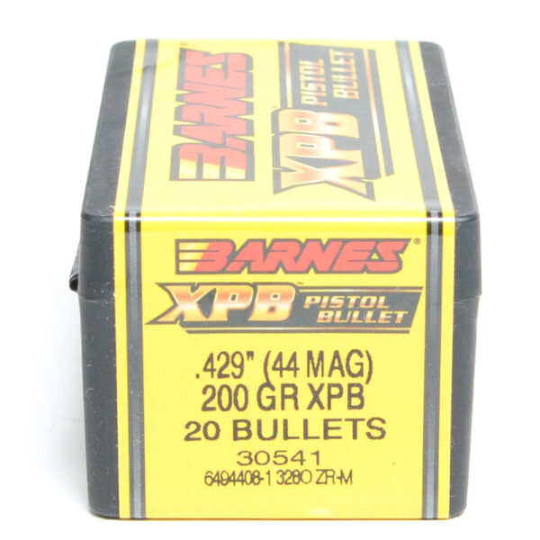Barnes .429 / 44 200 Grain X Pistol Bullet (20)