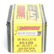 Barnes .451 / 45 Colt 225 Grain X Pistol Bullet (20)