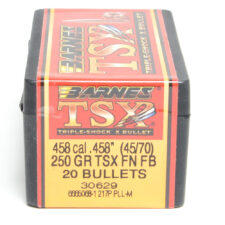 Barnes .458 / 45-70 250 Grain Triple-Shock X Flat Nose (20)
