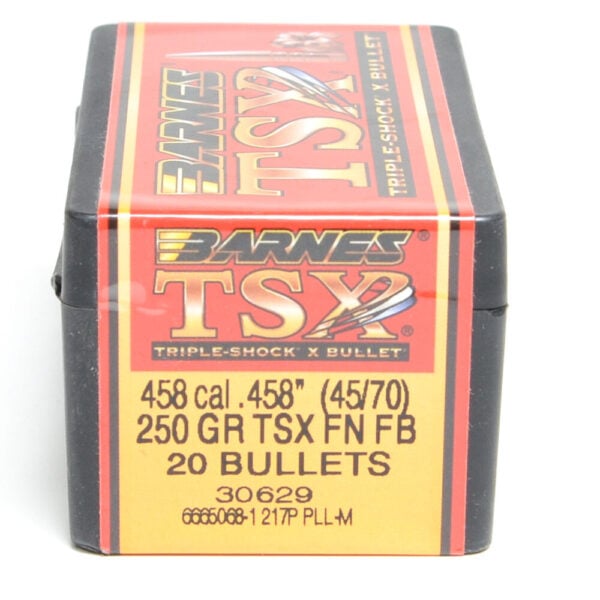 Barnes .458 / 45-70 250 Grain Triple-Shock X Flat Nose (20)
