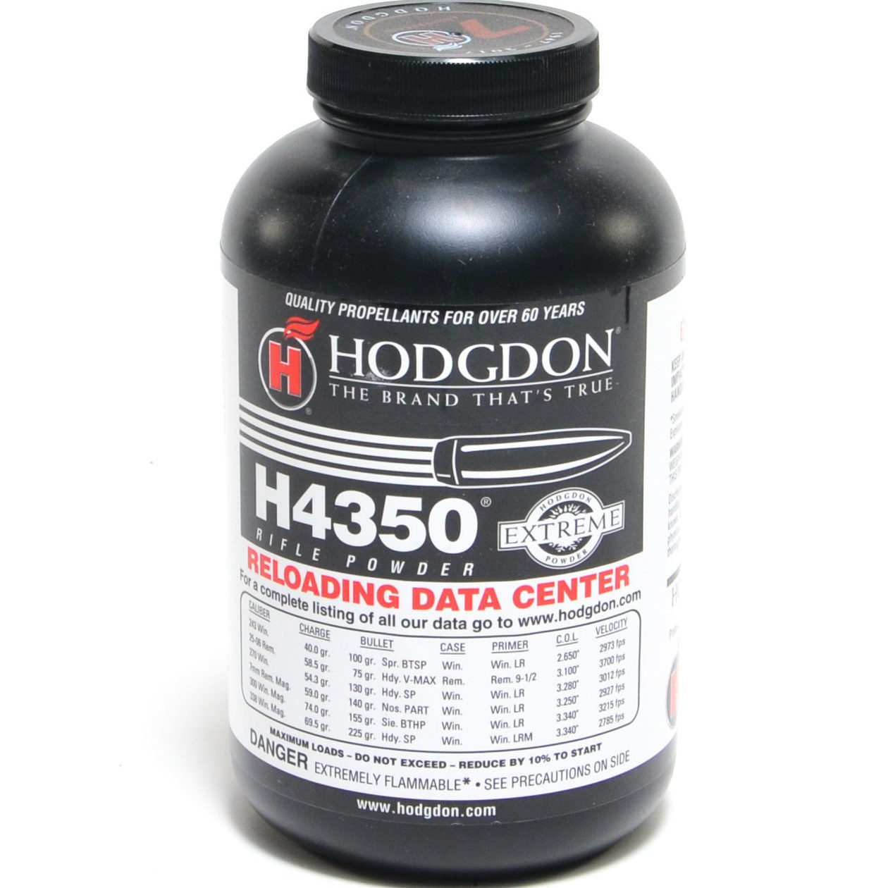 Hodgdon H4350 Smokeless Powder | Powder Valley