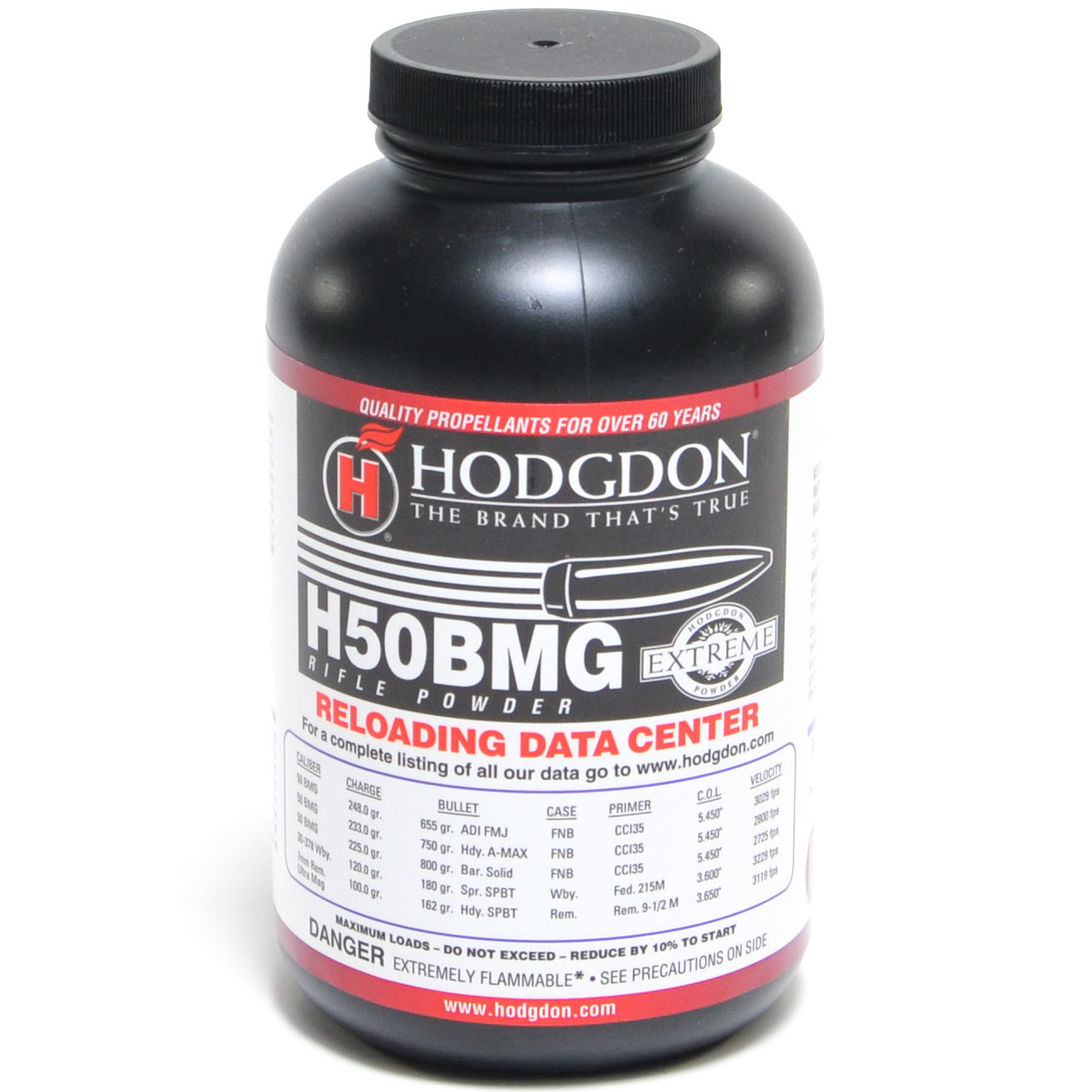 Hodgdon H50BMG - Powder Valley 50 BMG Powder