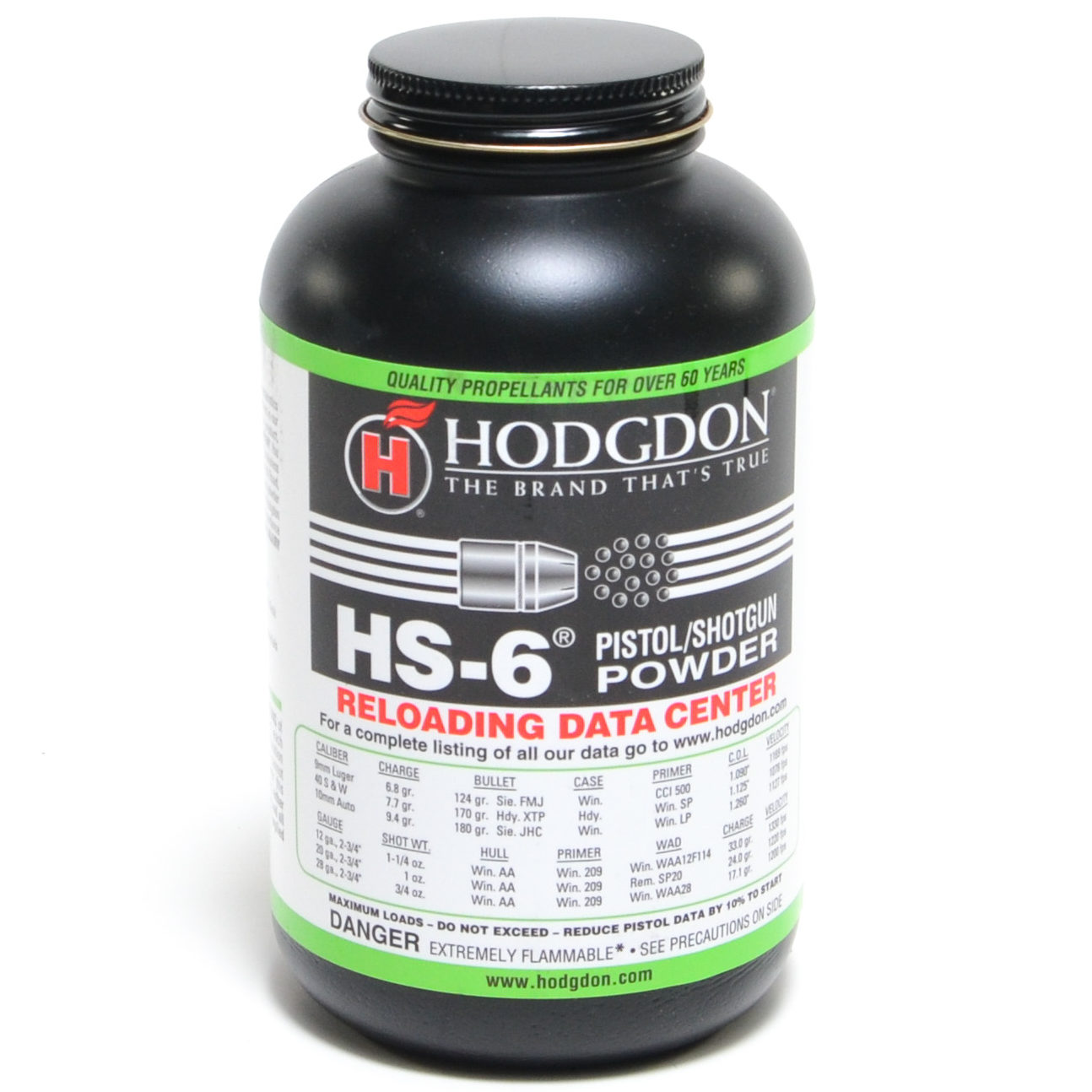 Hodgdon Hs-6 - Powder Valley