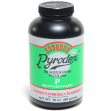 Hodgdon Pyrodex P (FFFG) Muzzleloading Powder (1 lb Container)