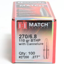 Hornady .277 / 6.8mm 110 Grain Hollow Point Boat Tail (100)