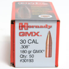 Hornady .308 / 30 180 Grain GMX (MonoFlex) (50)