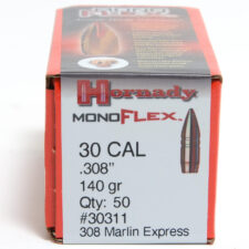 Hornady .308 / 30 140 Grain MonoFlex (308 Mx) (50)