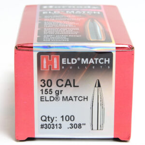 Hornady .308 / 30 155 Grain ELD-M (Extremely Low Drag Match) (100)