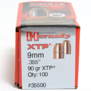 Hornady .355 / 9mm 90 Grain Hollow Point/XTP (eXtreme Terminal Performance) (100)