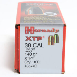Hornady .357 / 38 140 Grain Hollow Point/XTP (eXtreme Terminal Performance) (100)