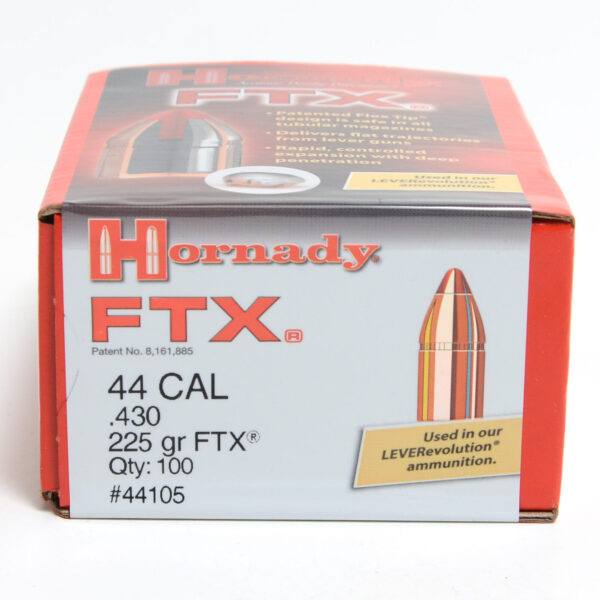 Hornady .430 / 44 225 Grain FTX (Flex Tip) (100)