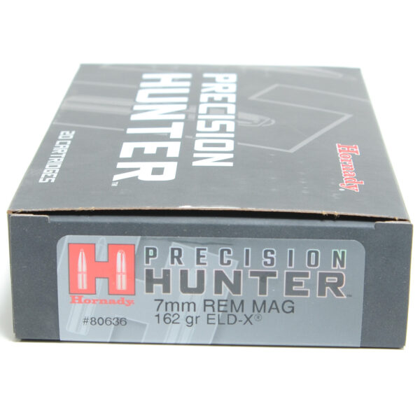 Hornady Ammo 7mm Rem Mag 162 Grain ELD-X (Extremly Low Drag) Hunting (20)