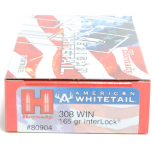 Hornady Ammo 308 Win 165 Grain Interlock American Whitetail (20)