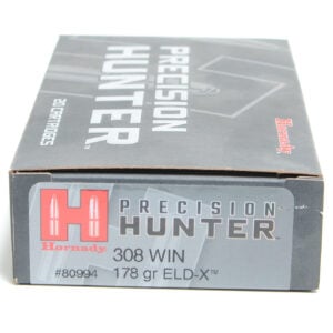 Hornady Ammo 308 Win 178 Grain ELD-X (Extremly Low Drag) Hunting (20)