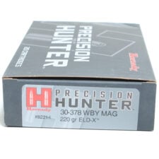 Hornady 30 378 Wby Mag 220 Grain ELD X (Extremly Low Drag) Hunting Ammunition (20 Rounds)
