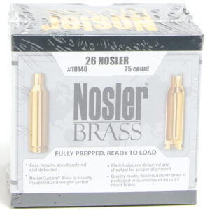 Nosler Unprimed Brass 26 Nosler Unprimed Brass (25)