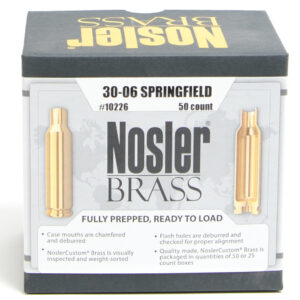 Nosler Unprimed Brass 30-06 Springfield (50)