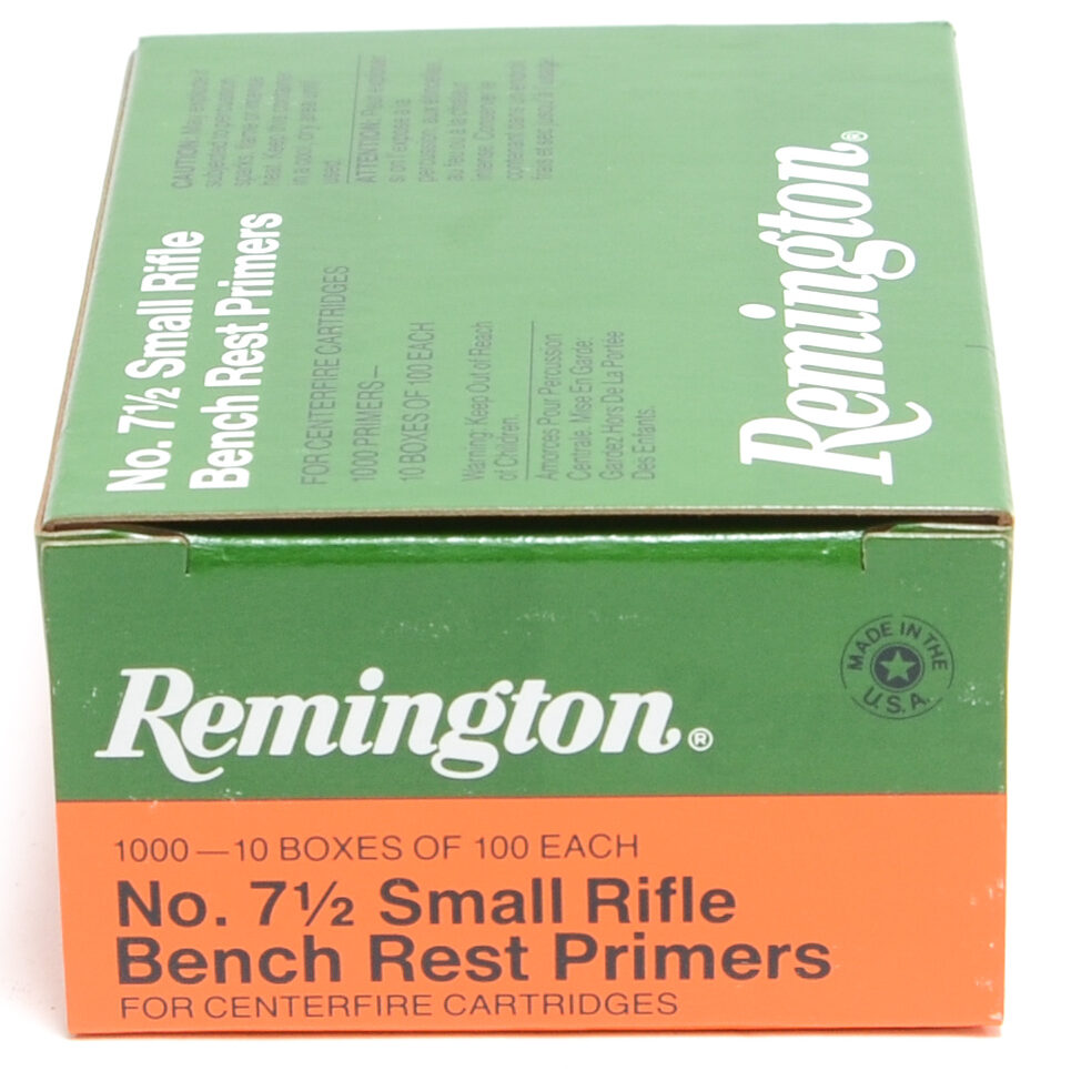 Remington 7 1/2 Small Rifle Bench Rest Primer | Powder Valley
