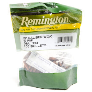 Remington .224 / 22 50 Gr Pointed Soft Point  (100)