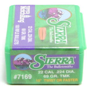 Sierra .224 / 22 69 Grain Tipped MatchKing (100)