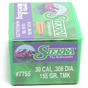 Sierra .308 / 30 155 Grain Tipped MatchKing (100)