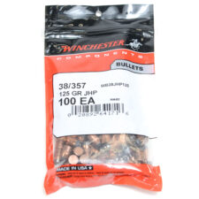 Winchester .357 / 38 125 Grain Jacketed Hollow Point (100)
