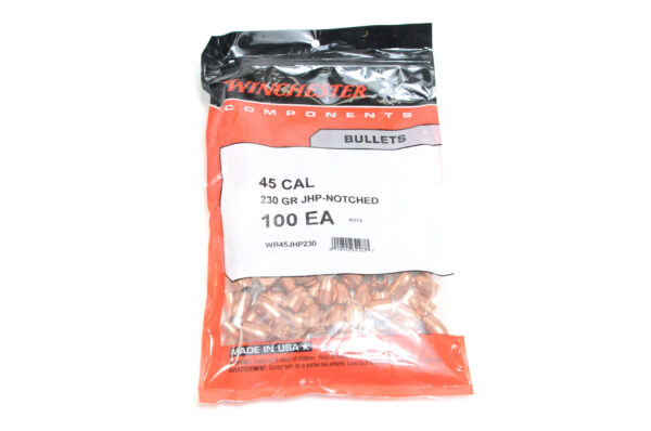 Winchester .451 / 45 230 Grain Jacketed Hollow Point (100)