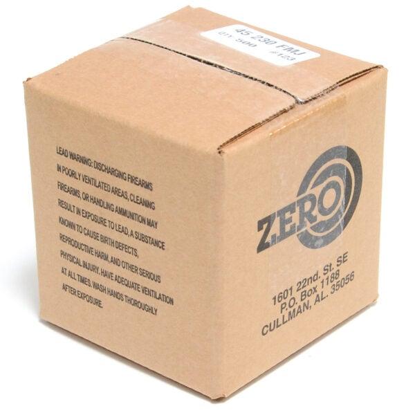 Zero .451 / 45 ACP 230 Grain Full Metal Jacket (500)