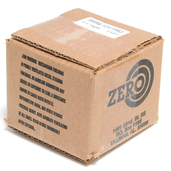 Zero .355 / 9mm 124 Grain Full Metal Jacket (500)
