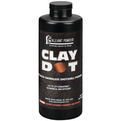 Alliant Clay Dot 1 Pound of Smokeless Powder