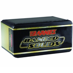 Barnes .224 / 22 45 Grain Banded Solid Boat Tail Bullet (50)