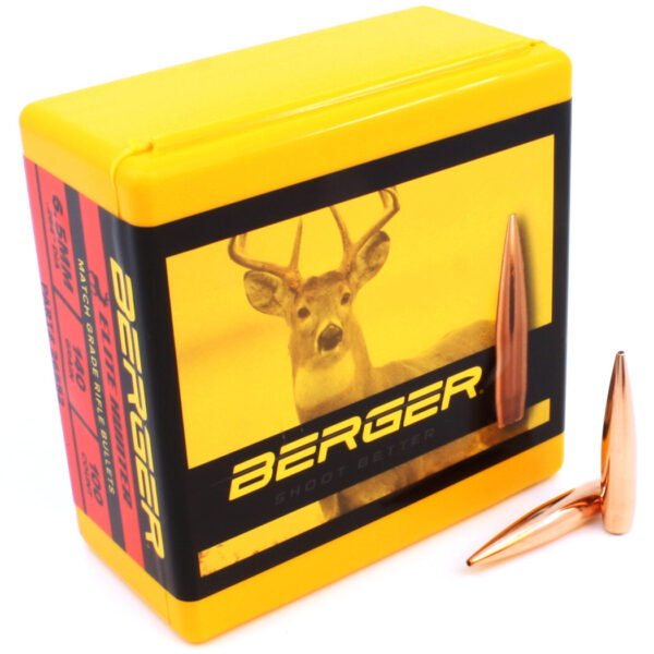 Berger .264 / 6.5mm 140 Grain Elite Hunter Bullet (100)