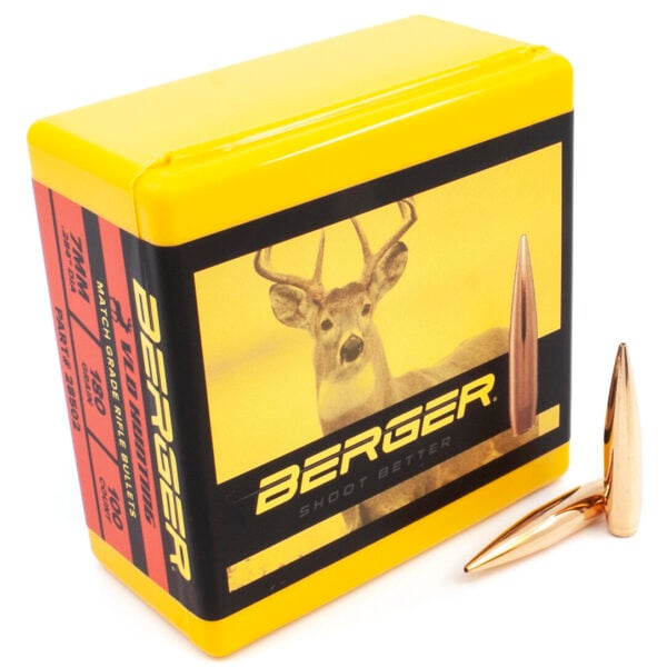 Berger .284 / 7mm 180 Grain Hunting Very Low Drag (100)