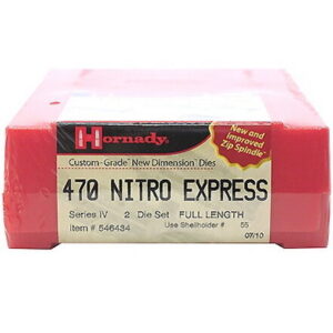 Hornady Dieset 2 470 Nitro Express 3 1/4" (.474)