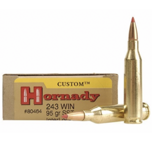 Hornady Ammo 243 Win 95 Grain SST (Super Shock Tip) (20)