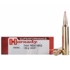 Hornady Ammo 7mm Rem Mag 139 Grain GMX (MonoFlex) Superformance (20)