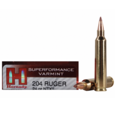 Hornady Ammo 204 Ruger 30 Grain NTX (Lead Free) Superformance (20)
