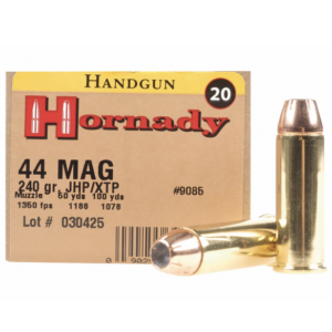 Hornady Ammo 44 Mag 240 Grain XTP (eXtreme Terminal Performance) (20)
