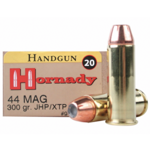 Hornady Ammo 44 Mag 300 Grain XTP (eXtreme Terminal Performance) (20)