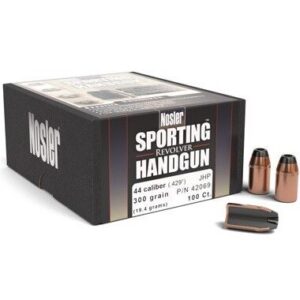 Nosler .429 / 44-40 300 Grain Jacketed Hollow Point (100)