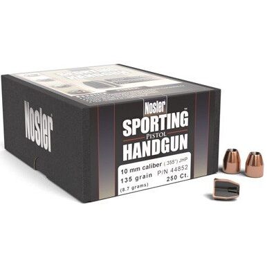 Nosler .400 / 40 135 Grain Jacketed Hollow Point (250)