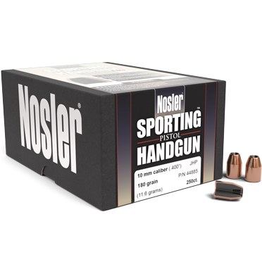 Nosler .400 / 40 180 Grain Jacketed Hollow Point (250)