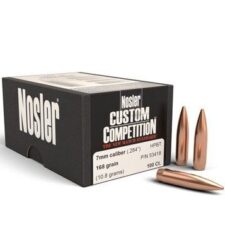 Nosler .284 / 7mm 168 Grain Hollow Point Boat Tail Custom Competition (100)