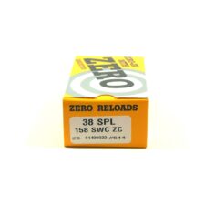 Zero Ammo Reload 38 Special 158 Grain Semi-Wadcutter (50)