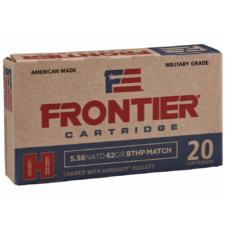 Frontier 5.56 Nato 62 Gr Hornady Boat Tail Hollow Point Match (20)