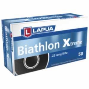 Lapua 22LR 40 Grain Lead Round Nose Biathlon Xtreme (50)
