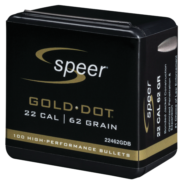 Speer 224 / 22 62 Gr Gold Dot Hollow Point (100)