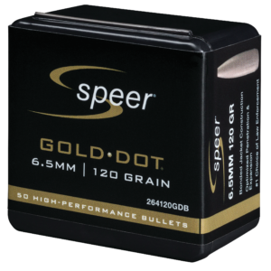 Speer .264 / 6.5MM 120 Gr Gold Dot Hollow Point (100)